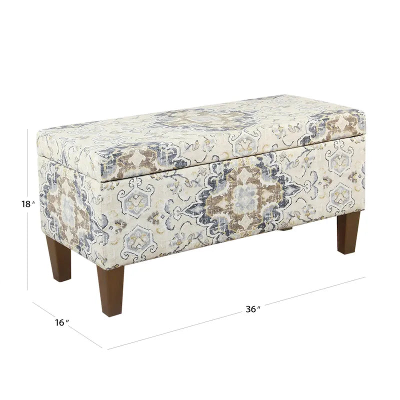 Porch & Den Holman Decorative Storage Bench