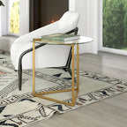 Jenson 24 Wide Round Side Table - 24 Wide
