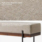 Damacio Entryway Bench with Removable Pillow