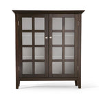 WYNDENHALL Normandy 39-in. Solid Wood Storage Cabinet - 39w x 17d x 42.2h