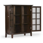 WYNDENHALL Normandy 39-in. Solid Wood Storage Cabinet - 39w x 17d x 42.2h