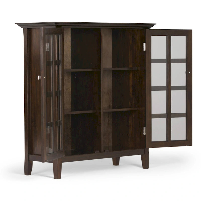 WYNDENHALL Normandy 39-in. Solid Wood Storage Cabinet - 39w x 17d x 42.2h