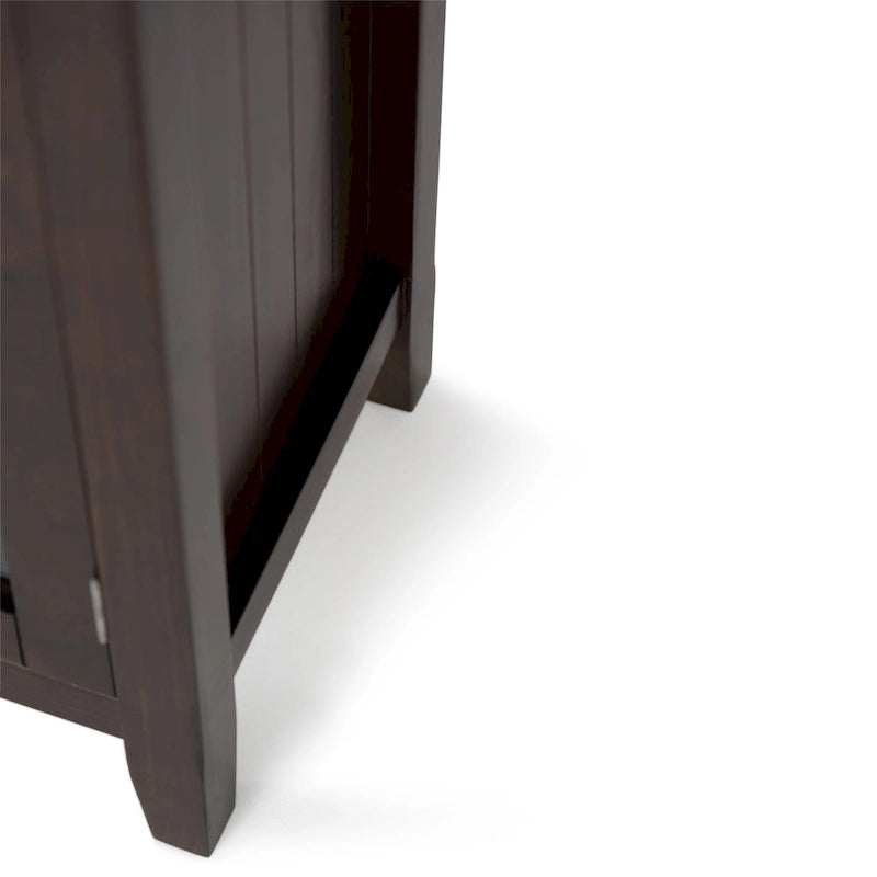 WYNDENHALL Normandy 39-in. Solid Wood Storage Cabinet - 39w x 17d x 42.2h