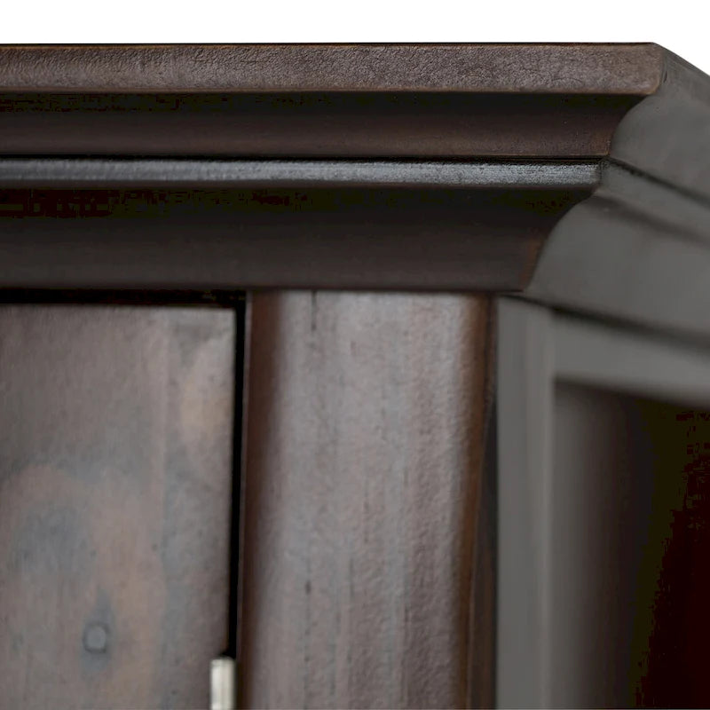 WYNDENHALL Normandy 39-in. Solid Wood Storage Cabinet - 39w x 17d x 42.2h