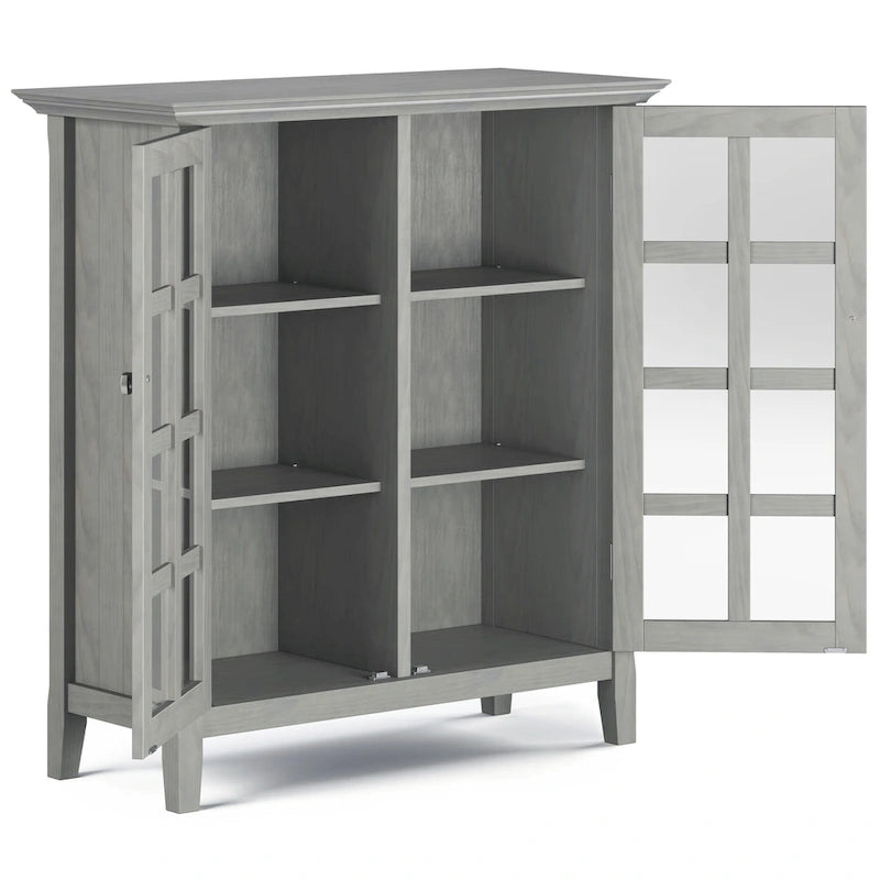 WYNDENHALL Normandy 39-in. Solid Wood Storage Cabinet - 39w x 17d x 42.2h