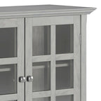 WYNDENHALL Normandy 39-in. Solid Wood Storage Cabinet - 39w x 17d x 42.2h