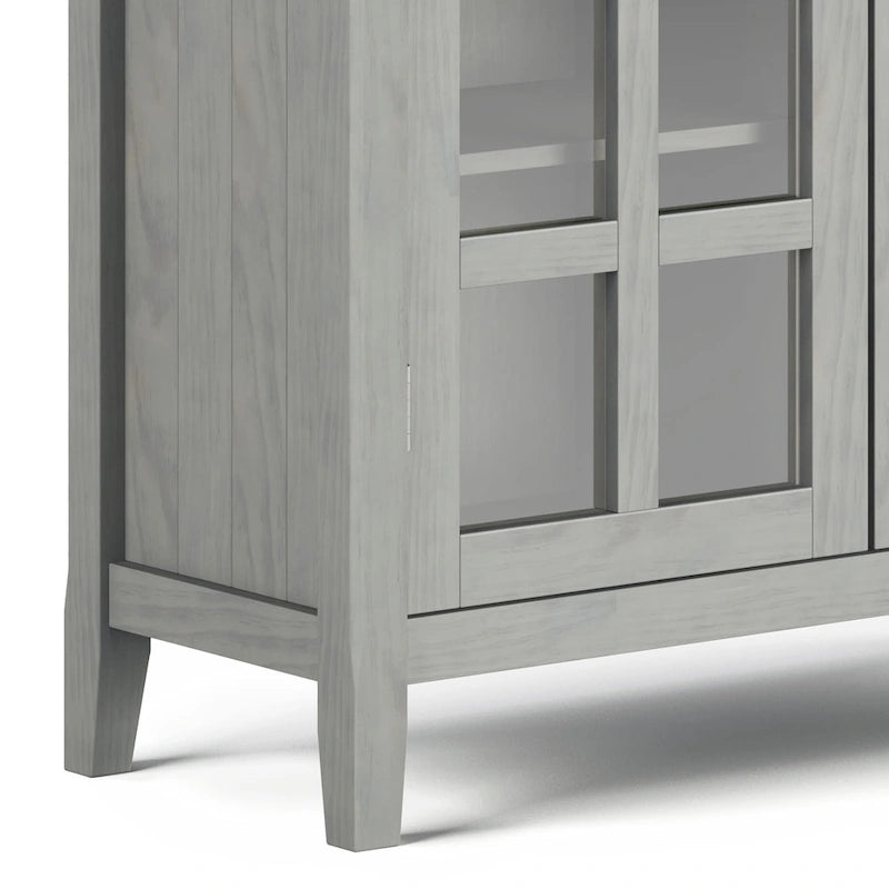 WYNDENHALL Normandy 39-in. Solid Wood Storage Cabinet - 39w x 17d x 42.2h