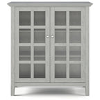 WYNDENHALL Normandy 39-in. Solid Wood Storage Cabinet - 39w x 17d x 42.2h