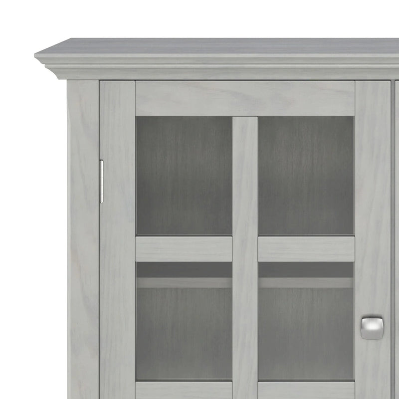 WYNDENHALL Normandy 39-in. Solid Wood Storage Cabinet - 39w x 17d x 42.2h