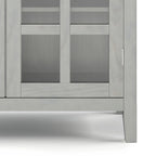 WYNDENHALL Normandy 39-in. Solid Wood Storage Cabinet - 39w x 17d x 42.2h