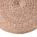 Jaipur Living Saba Solar Round Indoor/Outdoor Polyester Pouf Ottoman/Foot Stool - 18X18X12