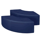 Aurora Curved Indoor Ottoman (Set of 2)
