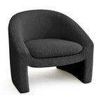Upholstered Barrel Accent Chair