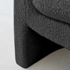 Upholstered Barrel Accent Chair