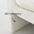 Upholstered Barrel Accent Chair