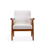 Manhattan Comfort ArchDuke Amber Faux Leather Accent Chair