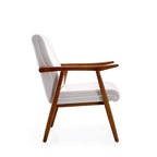 Manhattan Comfort ArchDuke Amber Faux Leather Accent Chair