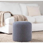 The Curated Nomad Alayna Round 16 Pouf