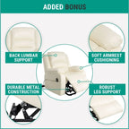 Electric Power Lift Recliner Chair Sofa, Remote Controlled Power Lift Chair, Comfortable Power Lift Recliners for Elderly