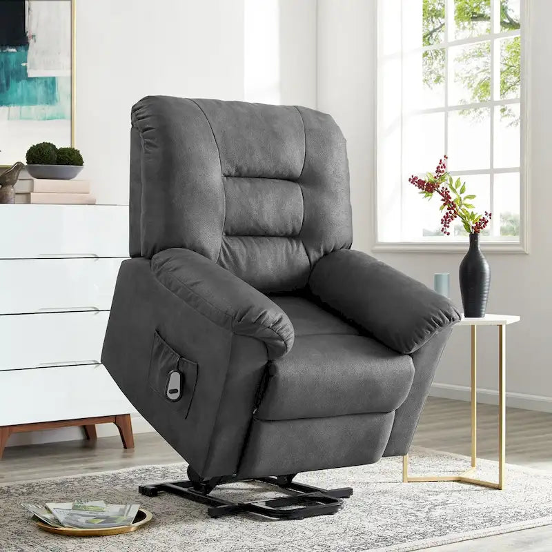 Electric Power Lift Recliner Chair Sofa, Remote Controlled Power Lift Chair, Comfortable Power Lift Recliners for Elderly