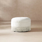Yolanda 24 Upholstered Round Accent Ottoman