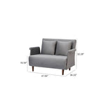 Artdeco Home Boston Convertible Futon Chair