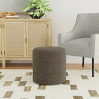 HomePop Upholstered Round Ottoman