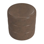 HomePop Upholstered Round Ottoman