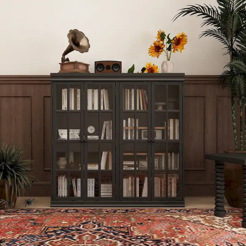 Stylish Storage Cabinet Buffet Sideboard Bookshelf Diplay Cabinet