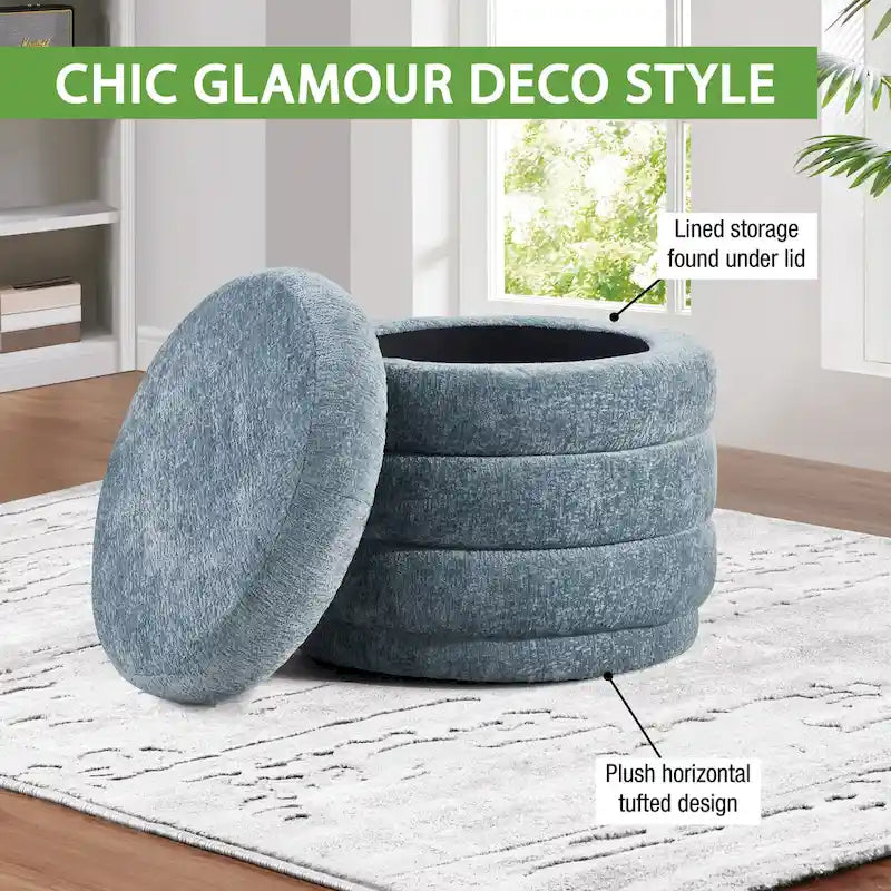 Cecil Storage Ottoman
