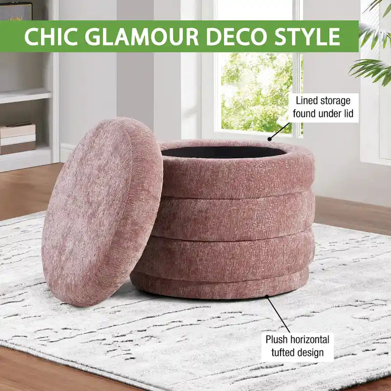 Cecil Storage Ottoman