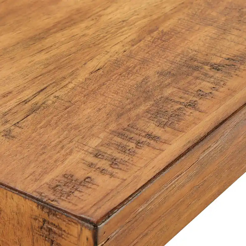 Bryson Rustic X-Base Sofa Entryway Table by iNSPIRE Q Classic