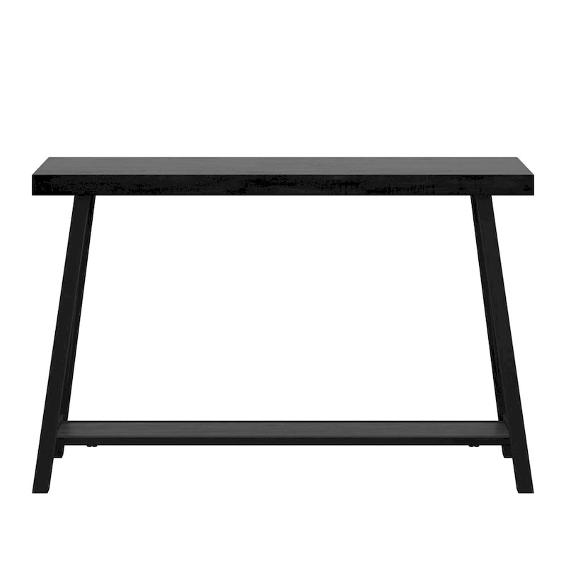 Bryson Rustic X-Base Sofa Entryway Table by iNSPIRE Q Classic