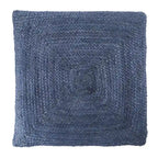 The Curated Nomad Faxon Textured Jute Pouf/ Floor Pillow