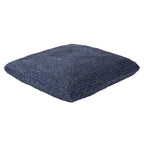The Curated Nomad Faxon Textured Jute Pouf/ Floor Pillow