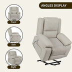 Electric Massage Power Recliner Chair, Multi-function Lifting, Timing