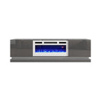 Shu WH-EF Electric Fireplace 71 TV Stand