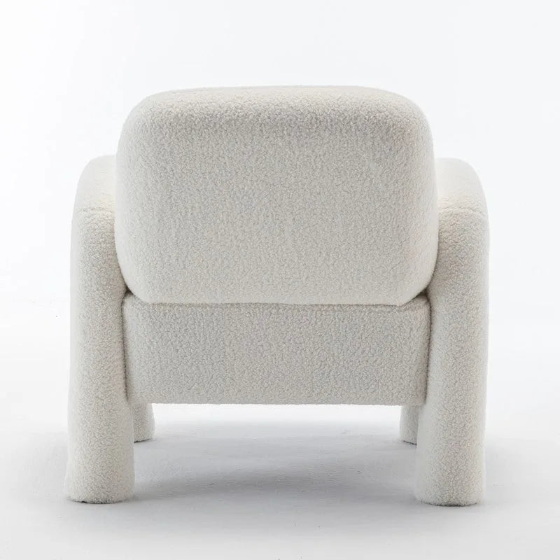 SEYNAR Modern Unique Design Upholstered Accent Chair for Living Room