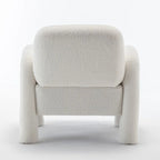 SEYNAR Modern Unique Design Upholstered Accent Chair for Living Room