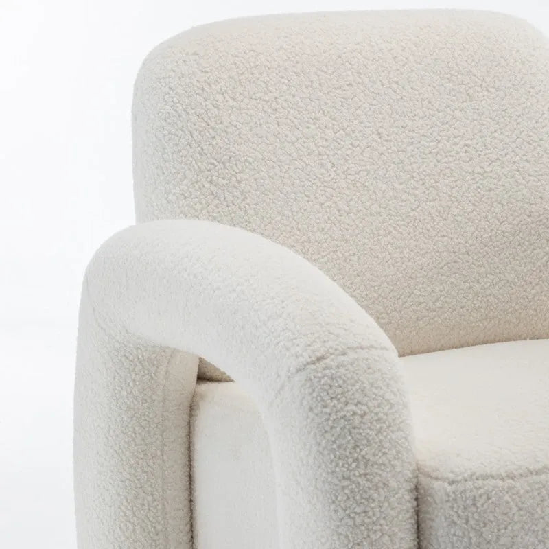SEYNAR Modern Unique Design Upholstered Accent Chair for Living Room