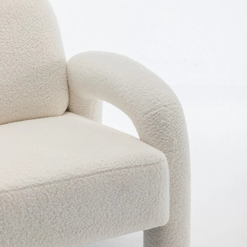 SEYNAR Modern Unique Design Upholstered Accent Chair for Living Room