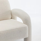 SEYNAR Modern Unique Design Upholstered Accent Chair for Living Room