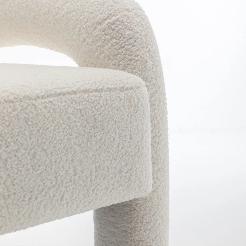 SEYNAR Modern Unique Design Upholstered Accent Chair for Living Room