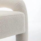 SEYNAR Modern Unique Design Upholstered Accent Chair for Living Room