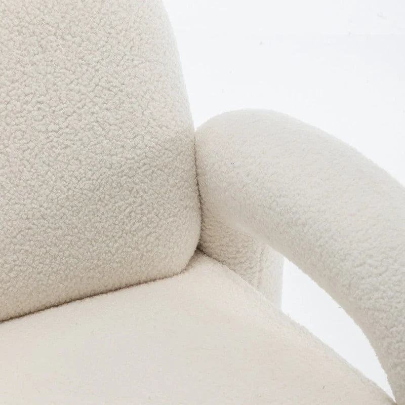 SEYNAR Modern Unique Design Upholstered Accent Chair for Living Room