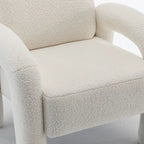 SEYNAR Modern Unique Design Upholstered Accent Chair for Living Room
