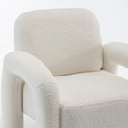 SEYNAR Modern Unique Design Upholstered Accent Chair for Living Room