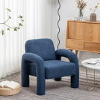 SEYNAR Modern Unique Design Upholstered Accent Chair for Living Room