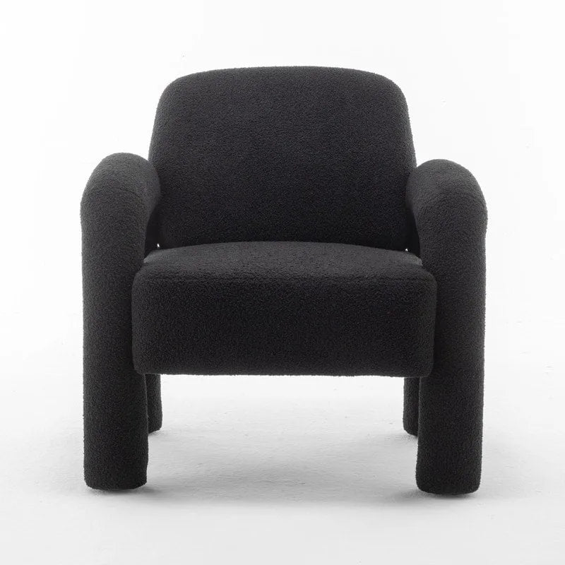 SEYNAR Modern Unique Design Upholstered Accent Chair for Living Room