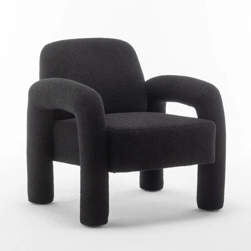 SEYNAR Modern Unique Design Upholstered Accent Chair for Living Room
